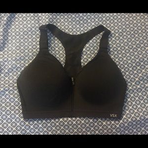 VSX Victoria’s Secret zip up sports bra. 34DD